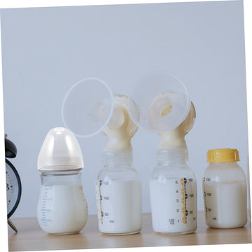 Ifundom Plastic Baby Bottle Lids Replacement 3Pcs Bottle Caps Feeding Bottles Caps Set