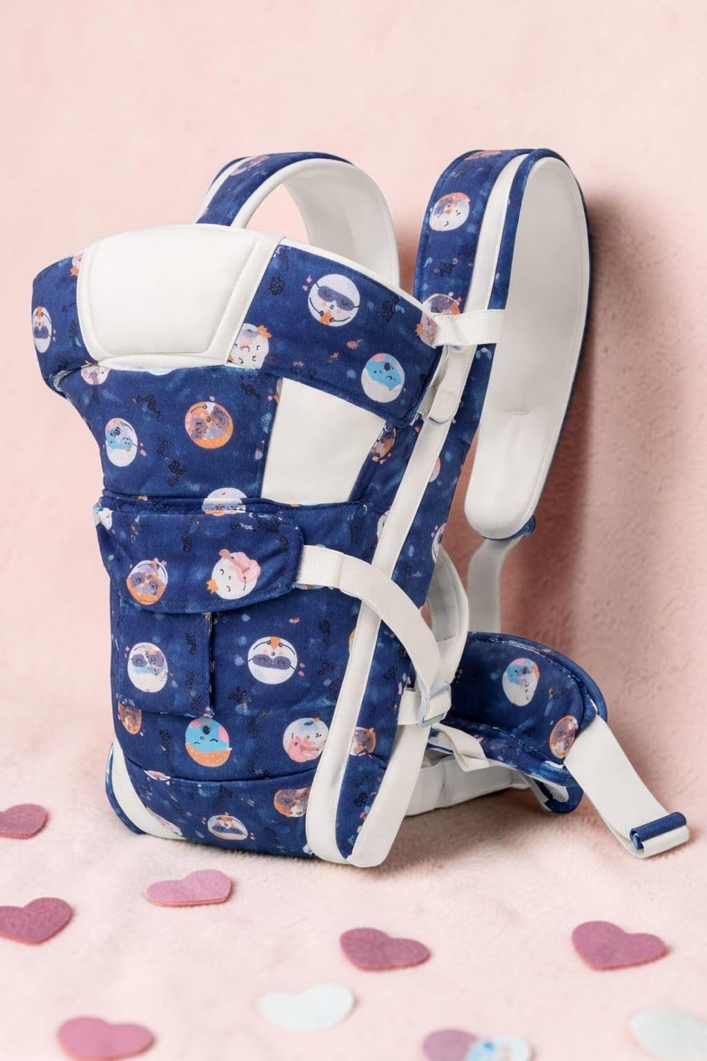 Duggu Kids Galaxy Sleepy Animal Baby Newborn Carry Wrap Backpack Sling Soft Cushion Comfortable Chest Holder Belt Safe Secure Mu