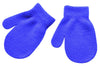 Biuxiaobai Baby Boys And Girls Solid Warm Knitted Mittens No Scratch Gloves, 1-4 Years, Royal Blue