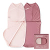 Momcozy Swaddles for Newborns, Quiet Fastener Swaddle for Infant 03 Months