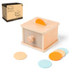YAANI Montessori Coin Box, Baby Toys for 6-12 Months, Sensory & Toddler Toys, Baby Boy & Girl Gifts