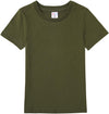 Cosland Boys T-Shirts Short Sleeve Tee Shirts Crew Neck Cotton Kids Shirts,2T Army Green
