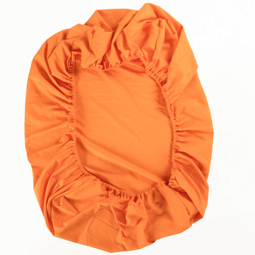 Ntbay Toddler Sheet Set - 3-Piece Microfiber Crib Sheet Set - Flat Sheet, Fitted Sheet, Pillowcase - Solid Toddler Bedding, Oran