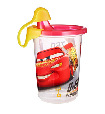 The First Years Plastic Disney Take & Toss Sippy, 10 Ounce, 3 Pack Cars