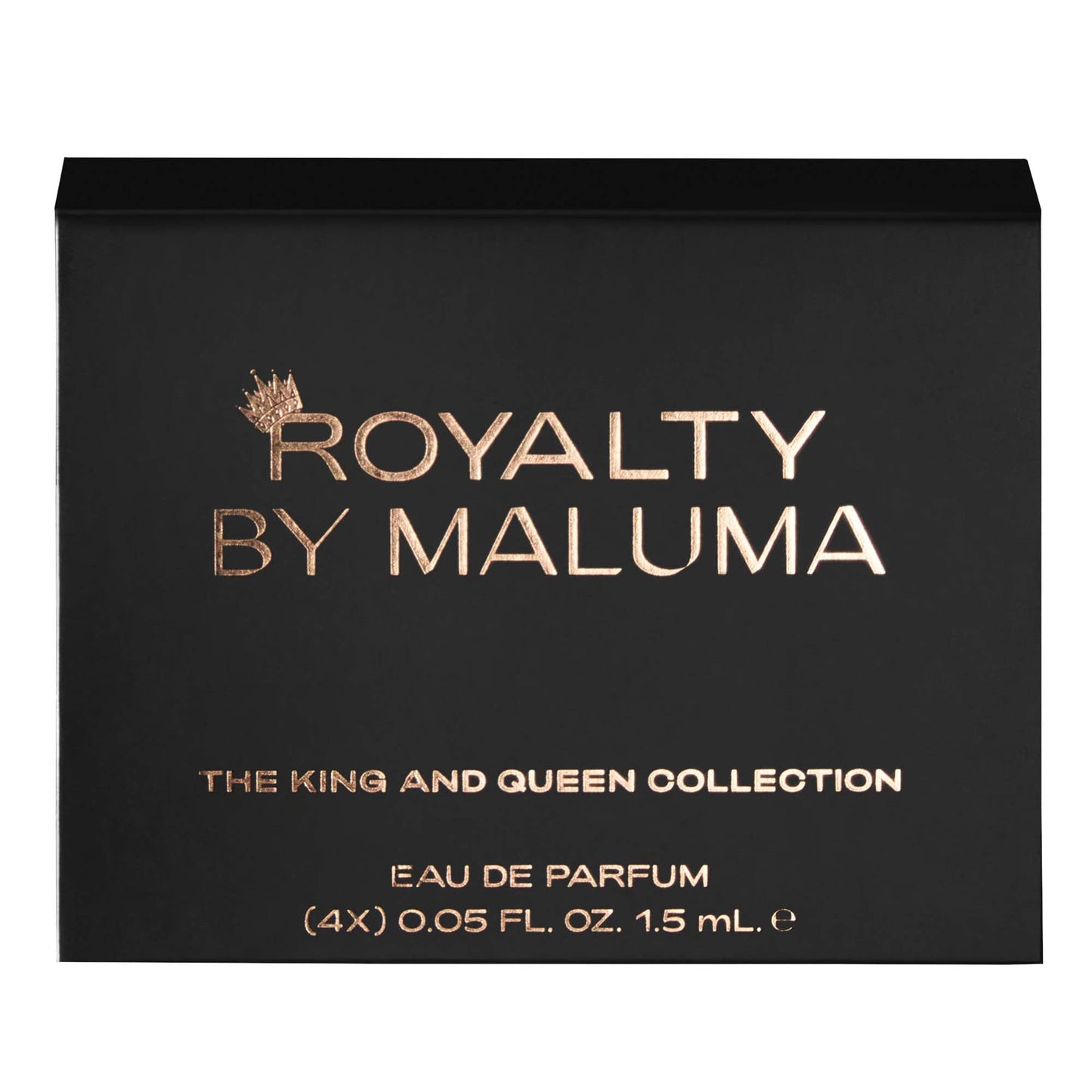 The King And Queen Collection By Royalty By Maluma For Unisex - 4 Pc Gift Set 0.05Oz Onyx For Him Edp Spray, 0.05Oz Garnet For H