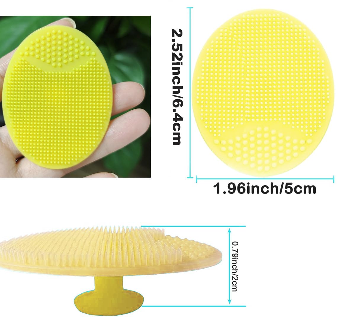 Molylove Baby Hair Brush With Wooden Handle And Comb Set For Newborns & Toddlers | Natural Soft Goat Bristles L Wood Comb L Yell