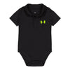 Under Armour Polo Bodysuit, Collared Onesie With Logo, Loose Fit & Button Closure