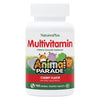 Natures Plus Animal Parade Children'S Chewable Multivitamin - Cherry Flavor - 180 Animal-Shaped Tablets - Promotes Health & Well