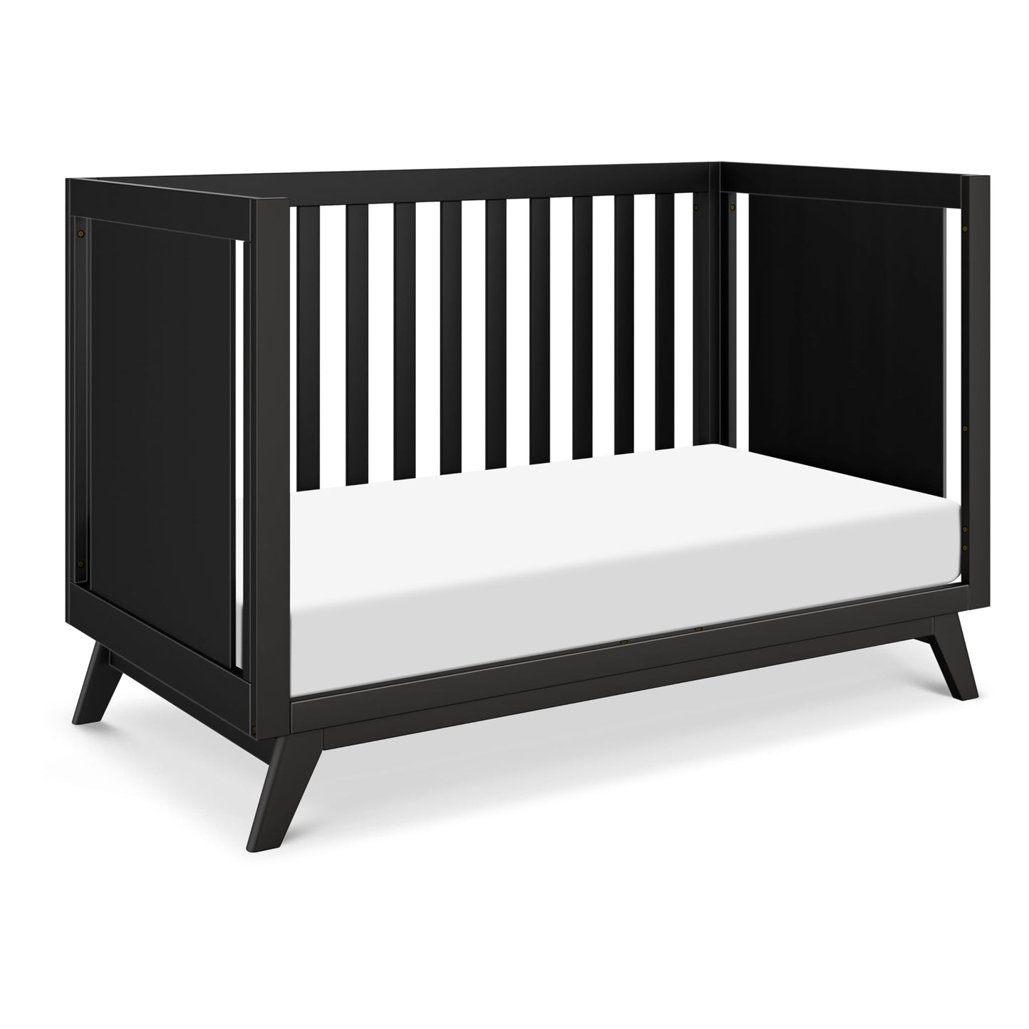 Davinci Otto 3-In-1 Convertible Crib In Ebony, Greenguard Gold Certified