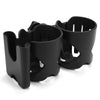 Accmor Stroller Cup Holder, Universal Cup Holder, 360 Rotatable Large Caliber Designed Bottle Cage For Bike, Stroller, Wheelchai