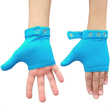 Offa Thumb Sucking Stop For Kids (Ages 3-6) - Kit Includes 2 Thumb Sucking Deterrent Gloves (Blue) & Guide Booklet