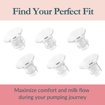 Ameda Breast Pump Flange Insert | 13Mm Flange Insert | Ameda Pump Parts | Universal Flange Insert | Compatible With Mya Joy, Mya