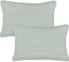 Utopia Bedding Toddler Pillow (Light Grey, 2 Pack) 13X18 Pillows For Sleeping, Soft And Breathable Cotton Blend Shell, Small Kid