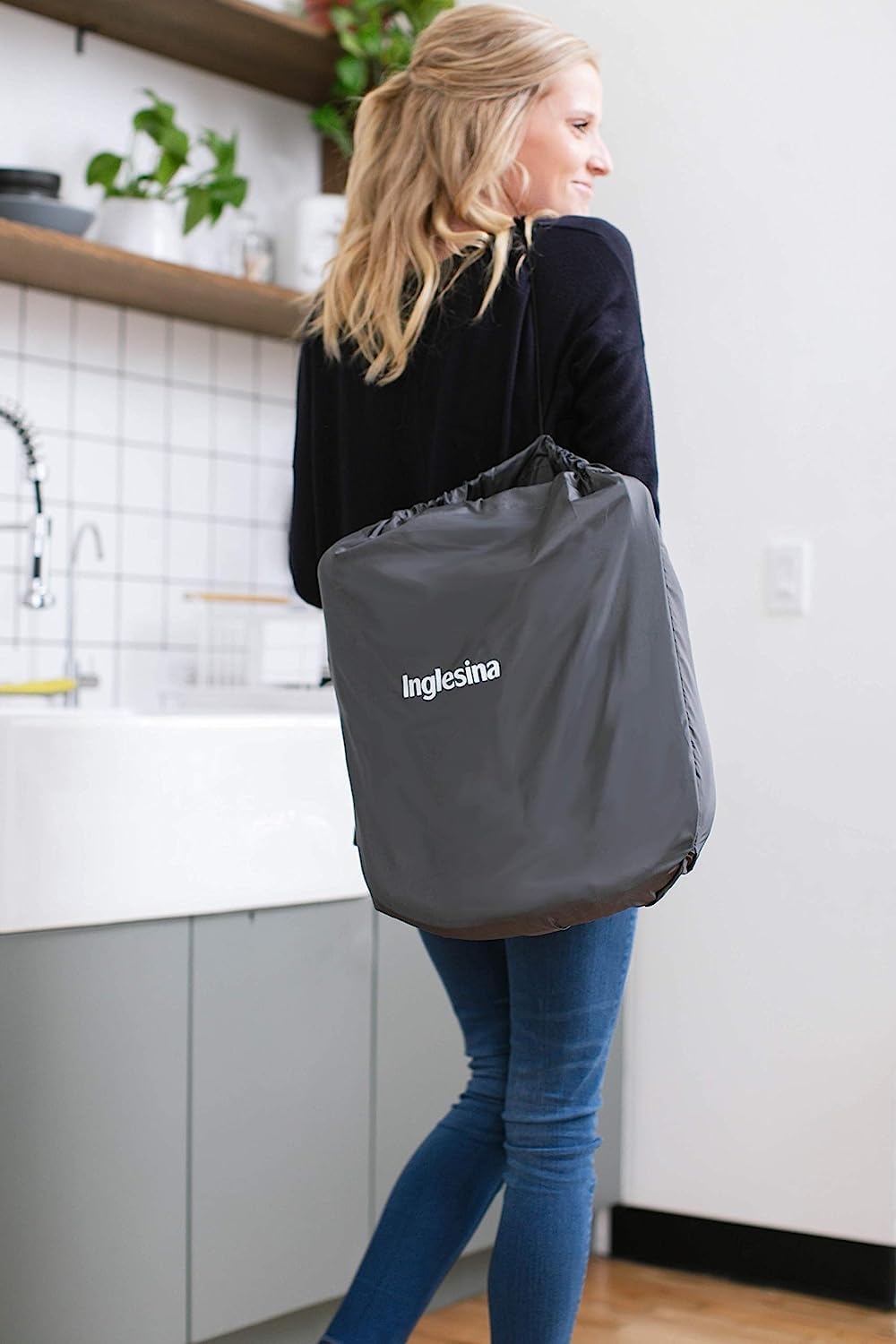 Inglesina Fast Table Chair, Cream - High Chair For Babies & Toddlers 6-36 Months - Fits Tables 0.8'' To 3.5'' Thick - Collapsibl