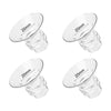 Gotocut Flange Inserts 20Mm 4Pcs Compatible With Elvie Medela Willow Go Bellababy Spectra 24Mm Flange/Shields Wearable Breast Pu