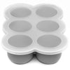 Weesprout Silicone Freezer Tray With Clip On Lid Perfect Food Storage Container For Homemade Baby Food, Vegetable, Fruit Purees,