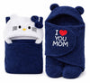 First Kick Baby Blanket Newborn Gift Pack Of Swaddle Wrapper, 09 Months, Length 68 Cm X Width 68 Cm, Pack Of 2 Pcs.