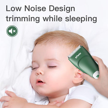 Baby Hair Clippers For Beginners - 13 Pieces Professional Baby Hair Cutting Kit, Silent Hair Clippers Autism With Ipx7 Waterproo