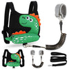 Accmor Toddler Harness Leash + Anti Lost Wrist Link, Cute Dinosaur Kids Leash Walking Harness, Baby Leashes For Toddlers, Child