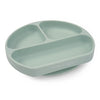 Simka Rose Baby Suction Plates - Silicone Divided Design, BPA Free, Microwave & Dishwasher Safe - Baby Led Weaning Supplies (Pac