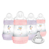 Mam Easy Start Anti-Colic Baby Bottle 5 Oz, Slow Flow, Breastfeeding-Like Silicone Nipple Bottle, Reduces Colic, Gas, & Reflux,