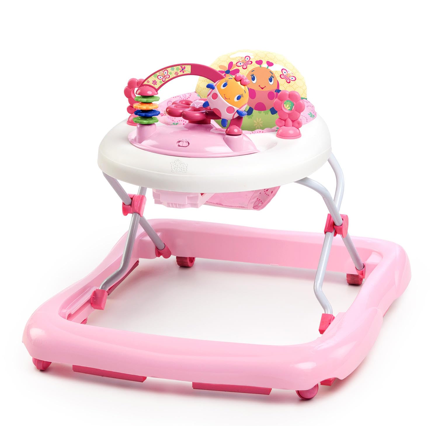 Bright Startsajuneberry Walk-A-Bout Walker With Easy Fold Frame For Storage, Ages 6 Months +