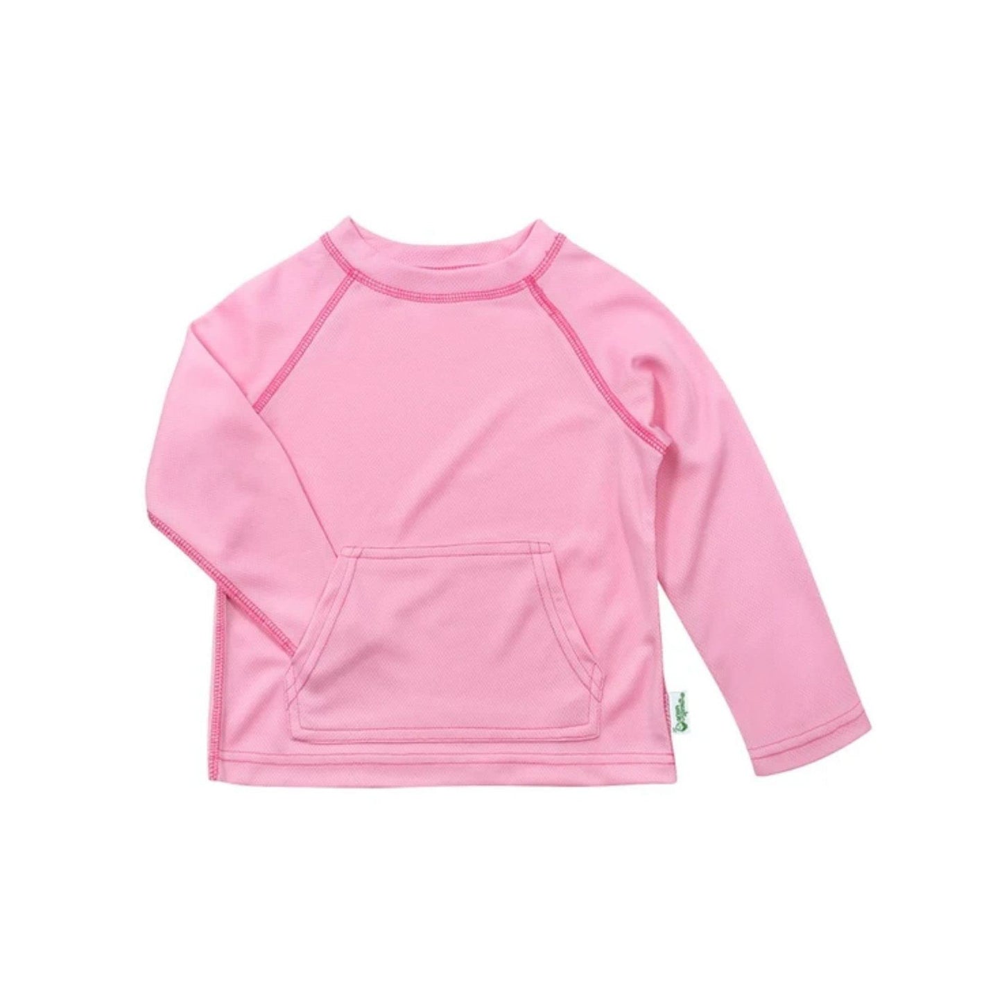 i play. by green sprouts baby girls Breatheasy Protection Shirt infant and toddler sun protective swimwear, Light Pink, 6-12 Mon