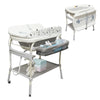 2 In 1 Baby Bathtub With Changing Table, Deygia Waterproof Diaper Changing Station Portable Changing Table Adjustable Height Nur