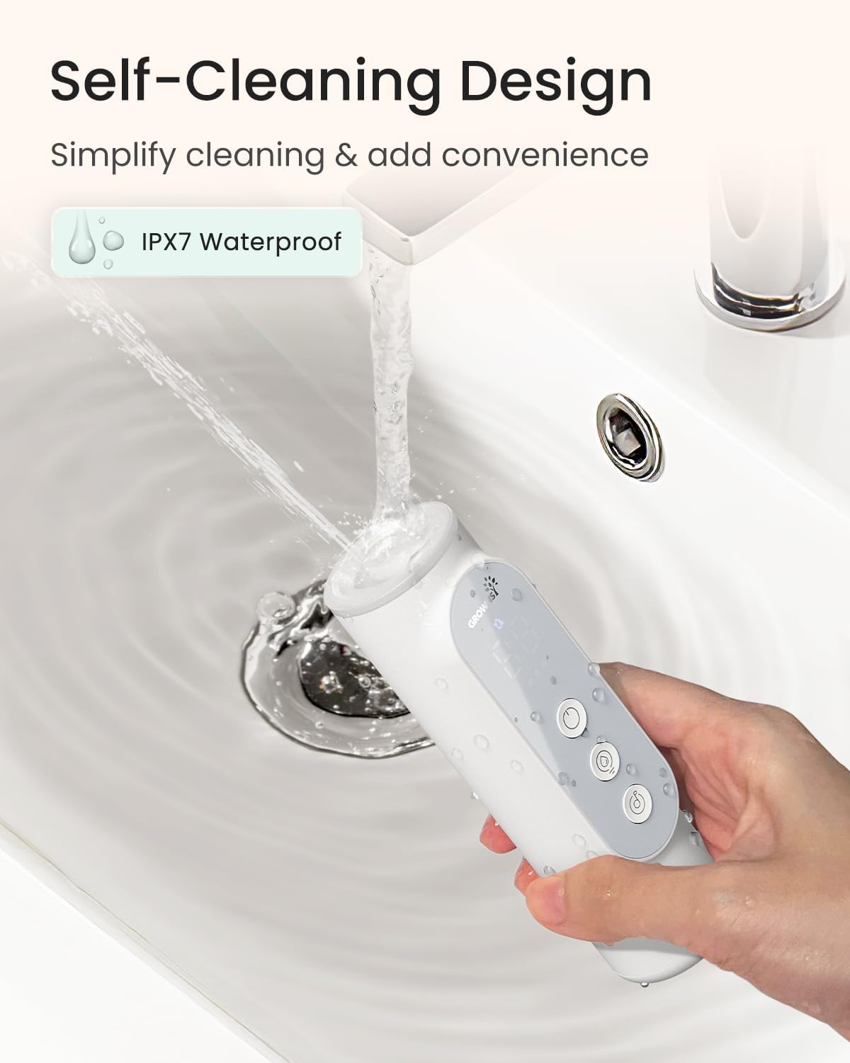 Grownsy Nasal Aspirator For Baby, Upgraded 5 Suction Levels Baby Nose Sucker, Ipx7 Waterproof Electric Nose Suction For Baby, Bo