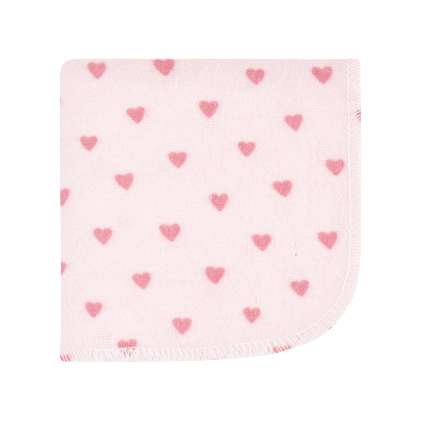 Hudson Baby Unisex Baby Flannel Washcloths, Creative Rainbow 12Pk, One Size