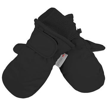 American Trends Toddler Mittens Snow Boys Waterproof Gloves Kids Ski Winter Gloves For Girls Infant Baby Mittens Black 4-6 Years