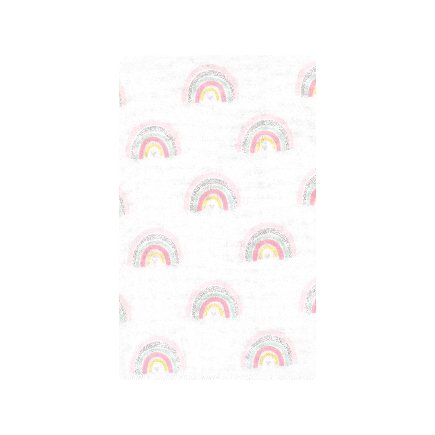 Hudson Baby Unisex Baby Cotton Flannel Burp Cloths 10-Pack, Girl New Elephant, One Size