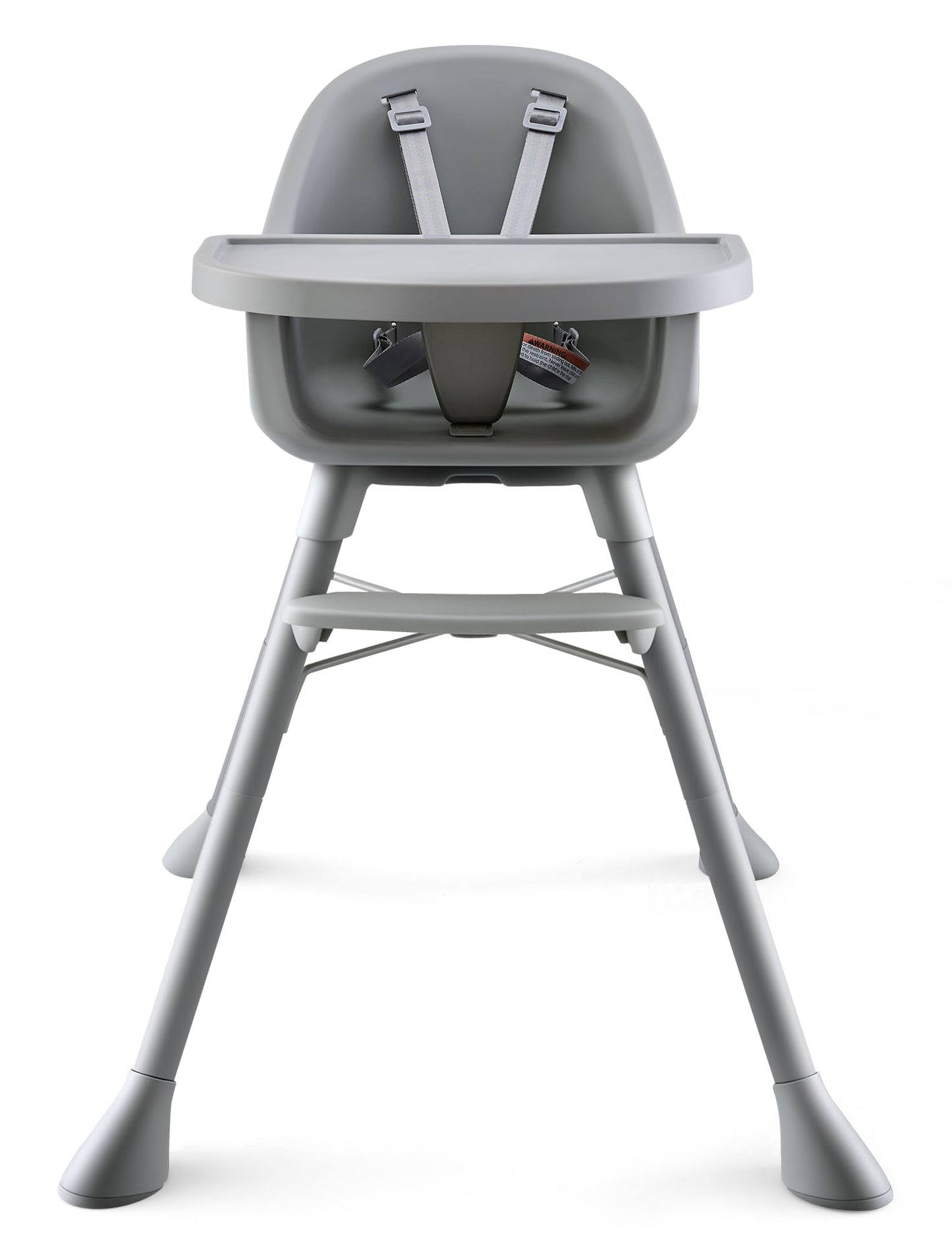 HARPPA 2 in 1 Baby High Chair for Babies and Toddlers, Convertible High Chairs with Removable Double Tray, Waterproof PU Seat Cu