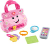 Fisher-Price Laugh & Learn Baby & Toddler Toy My Smart Purse Pretend Dress Up Set with Lights & Learning Songs for Ages 6+ Month