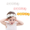 Flower Headbands For Baby Flower Crown Newborn Floral Headbands For 4-24 Months 3 Pack