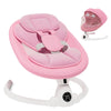 Electric Baby Swings For Infants To Toddler Baby Swing With Remote Control & Bluetooth Music 10-Preset Melodies (Pink)
