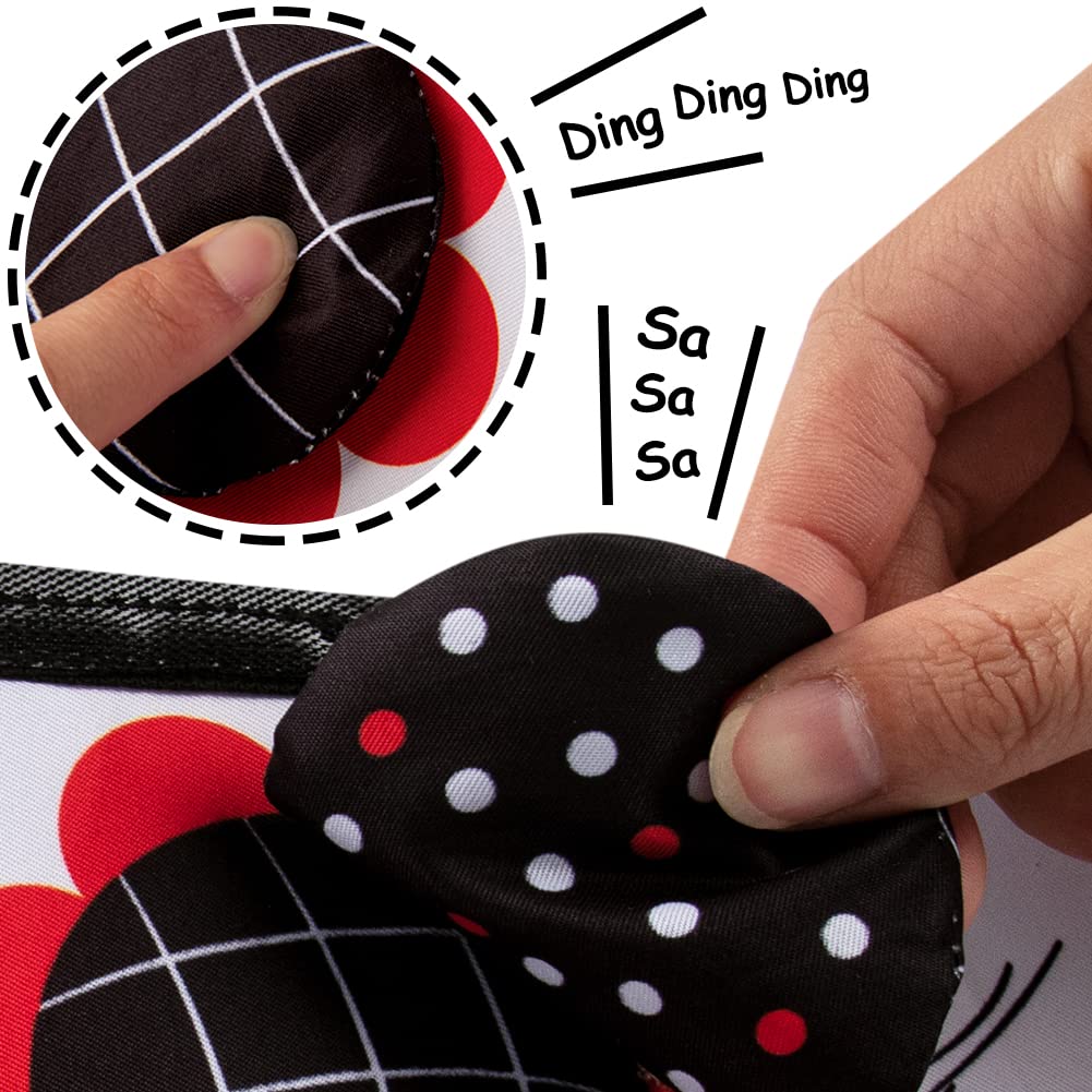 teytoy Tummy Time Mirror Infant Toys Newborn Toys 0-3 Months Brain Developmental Baby Mirror Tummy Time Toys Black and White Hig