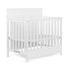Dream On Me Harbor Full Panel 4-In-1 Convertible Mini Crib In White, Water-Based Paint Finish, Jpma Certified, 3-Position Mattre