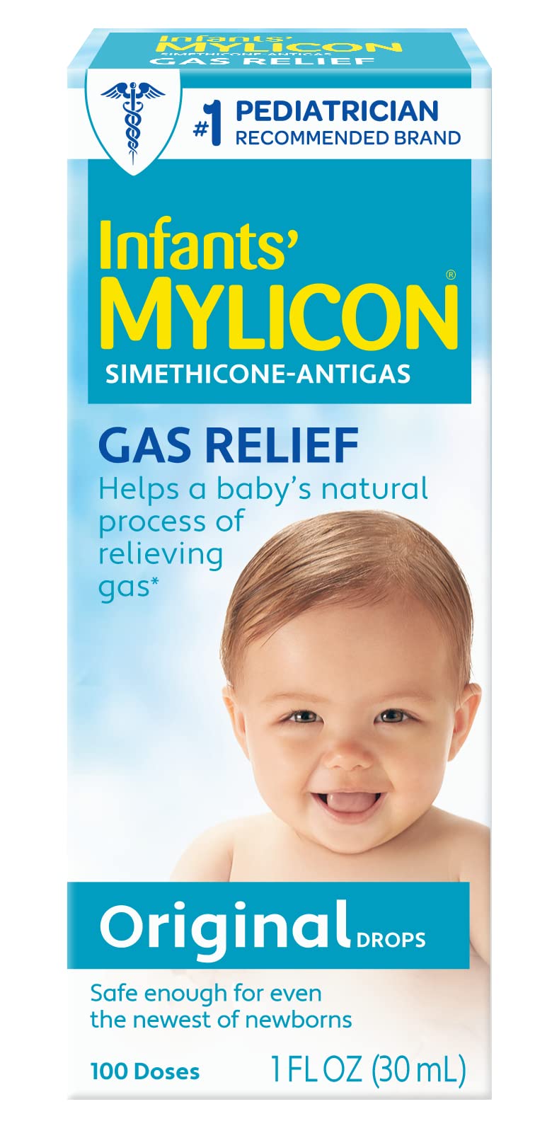 Mylicon Gas Relief Drops For Infants And Babies, Original Formula, 1 Fluid Ounce