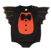 Fancyinn Infant Baby Halloween Bat Romper Sleeveless Bat Costumes With Wings Toddler Cosplay Party Outfit Black 70 3-6 Months