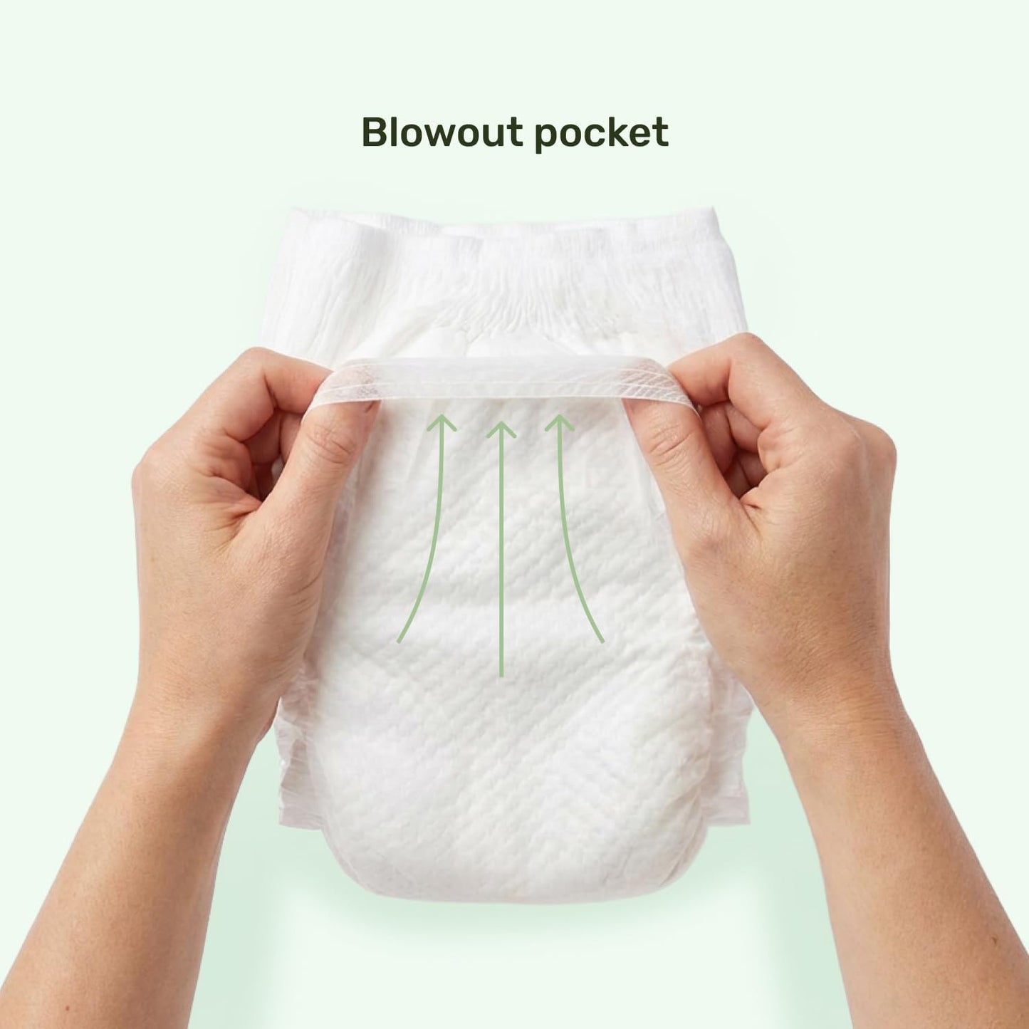 Parasol Clear+Dry Natural Disposable Diaper Pants, Size 4 (2T-3T), 48 Count | RashShield Protection and Active 360 Comfort Wrap, Hypoallergenic Training Diapers