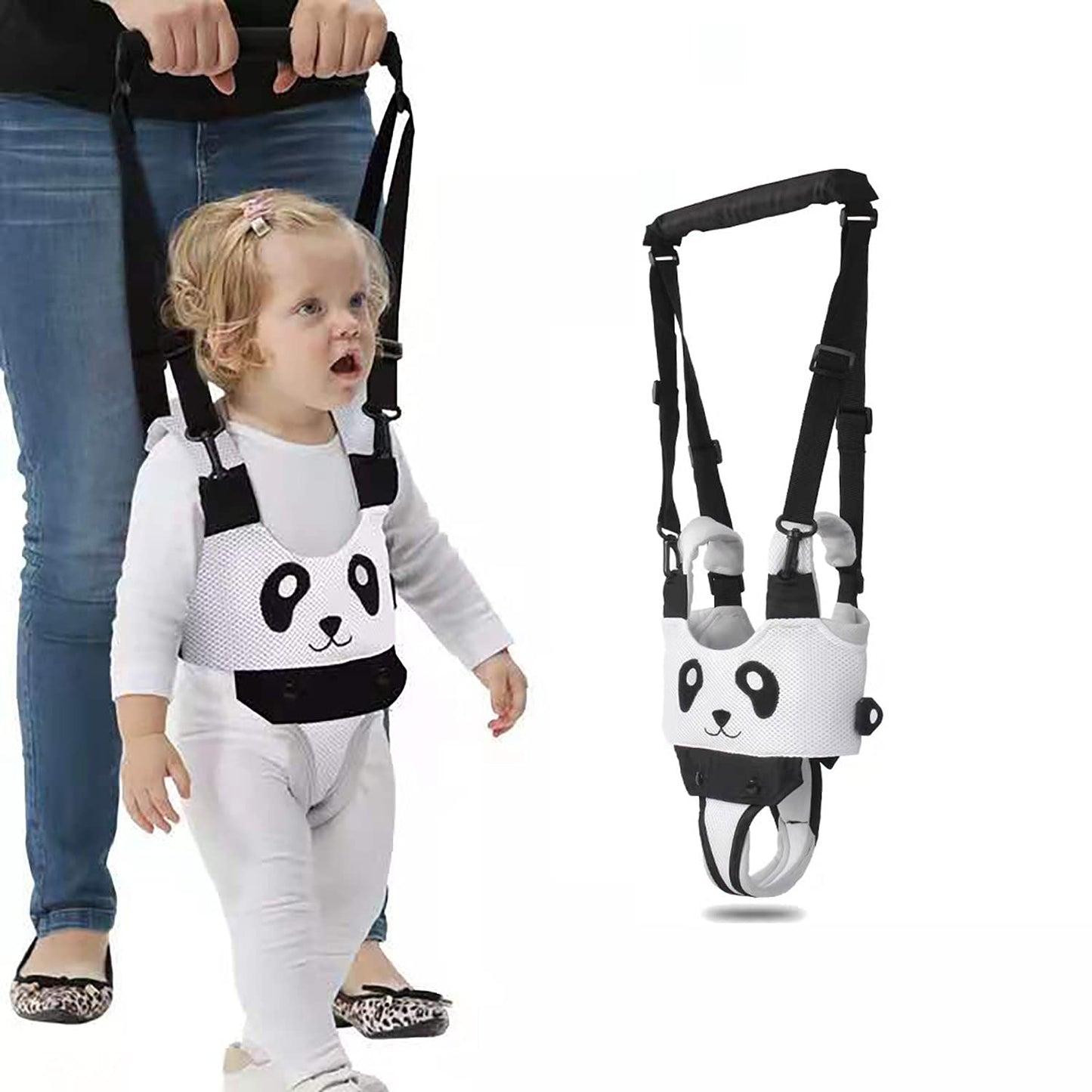 Baby Toddler Sling, Handheld Child Walker Assistant-Toddler Baby Walker Sling Assist Belt, To Help Babies Walk,Breathable Help S