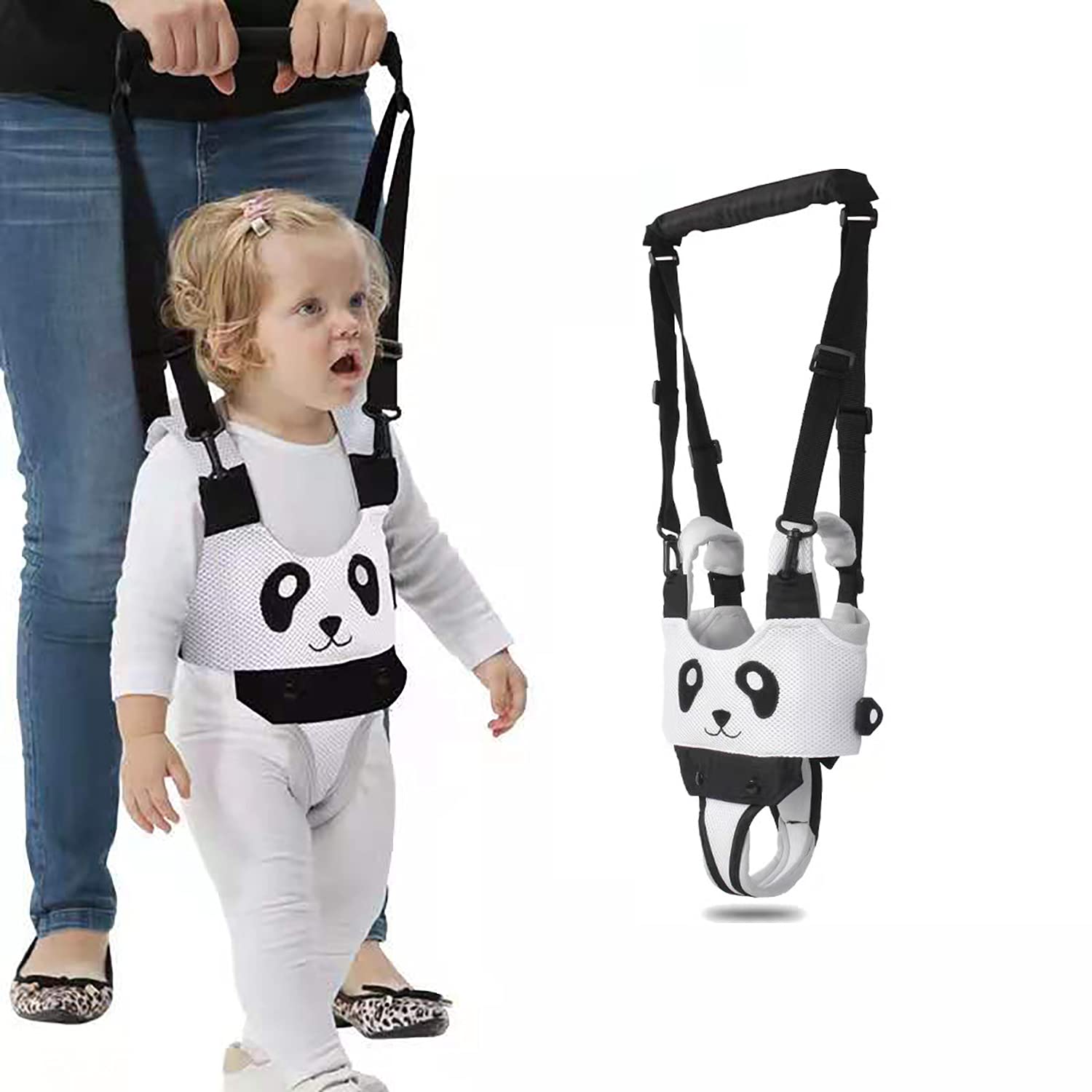 Baby Toddler Sling, Handheld Child Walker Assistant-Toddler Baby Walker Sling Assist Belt, To Help Babies Walk,Breathable Help S