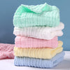 GREEMITO 100% Muslin Cotton Baby Washcloths Ultra Soft Face Towels for Newborn & Toddlers | Highly Absorbent, SkinFriendly Ba