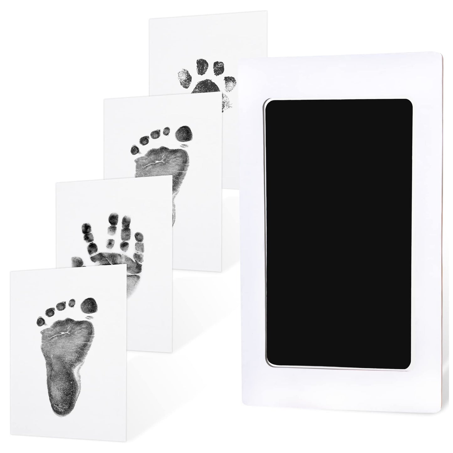 1-Pack Inkless Hand And Footprint Kit - Ink Pad For Baby Hand And Footprints - Dog Paw Print Kit,Dog Nose Print Kit - Baby Footp