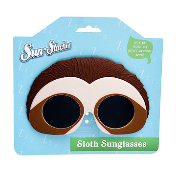 Sun-Staches Sloth Sunglasses | Animal Lil' Characters Costume Accesssory | One Size Fits Most Kids