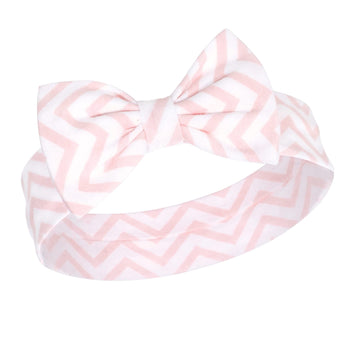 Hudson Baby Unisex Baby Cotton Bib And Headband Or Caps Set, White Bunny, One Size