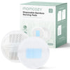 Momcozy Bamboo Disposable Nursing Pads, Advanced Blue Core For Ultra-Absorbent, Leakproof & 3D Design, Biodegradable For Sensiti