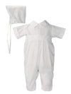 Polycotton One Piece With Pin Tucking - 12, White