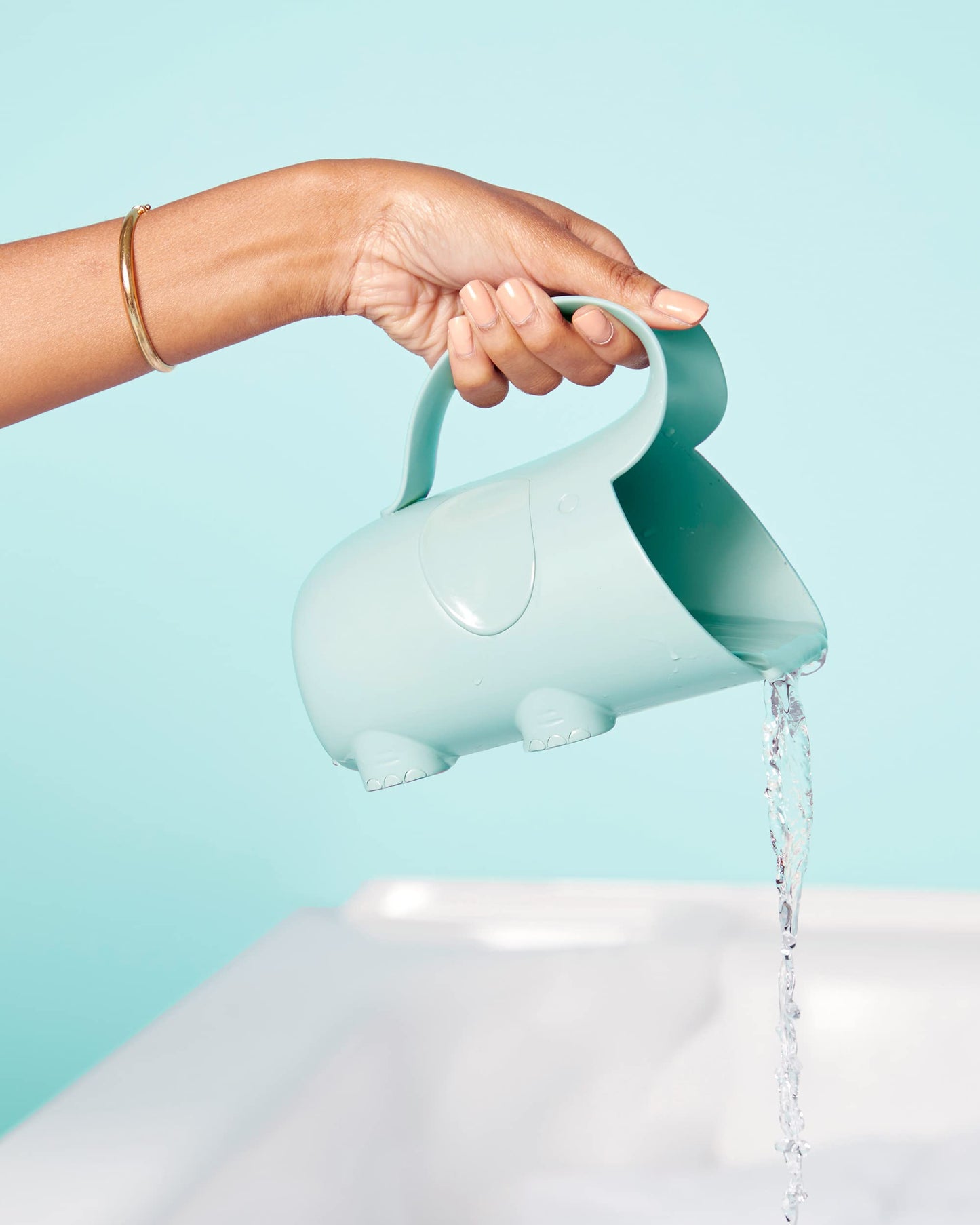 Simple Joys By Carter'S Bath Rinse Cup, Blue Elephant, One Size